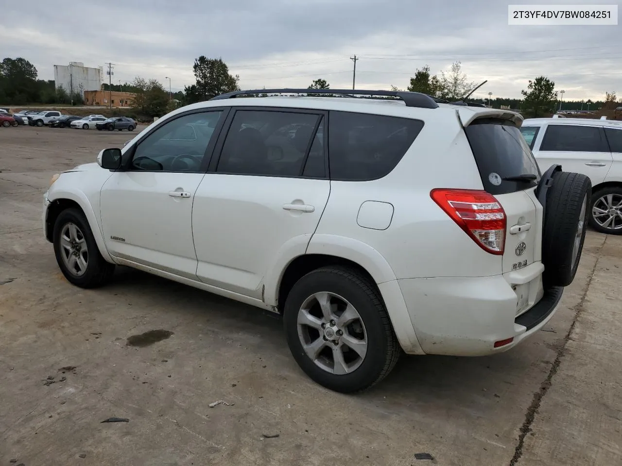 2011 Toyota Rav4 Limited VIN: 2T3YF4DV7BW084251 Lot: 80864614