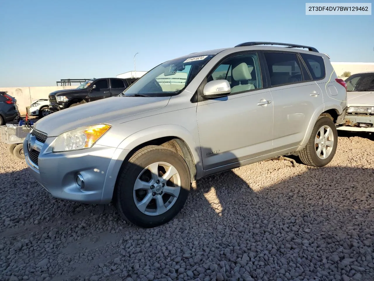 2011 Toyota Rav4 Limited VIN: 2T3DF4DV7BW129462 Lot: 81461824