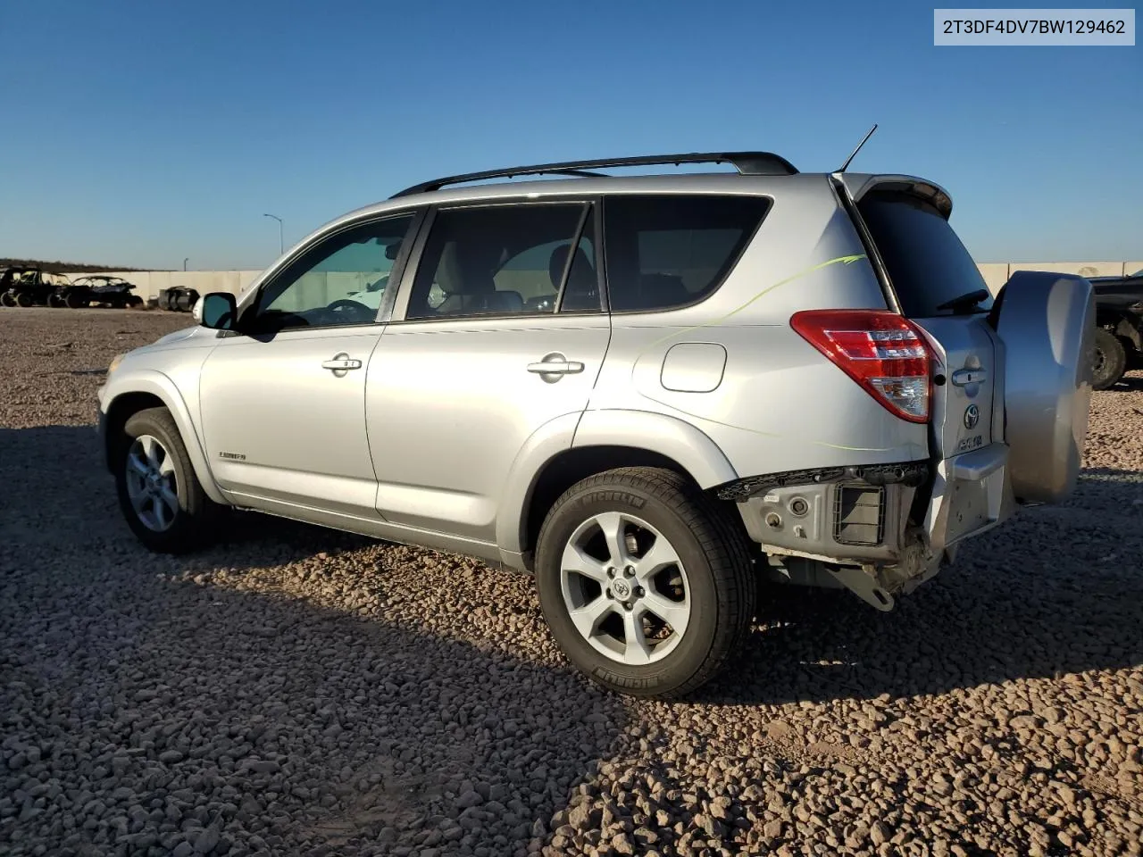 2011 Toyota Rav4 Limited VIN: 2T3DF4DV7BW129462 Lot: 81461824