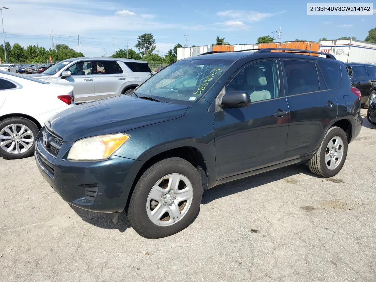 2012 Toyota Rav4 VIN: 2T3BF4DV8CW214142 Lot: 58834704