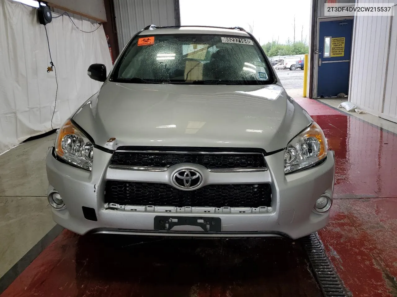 2T3DF4DV2CW215537 2012 Toyota Rav4 Limited