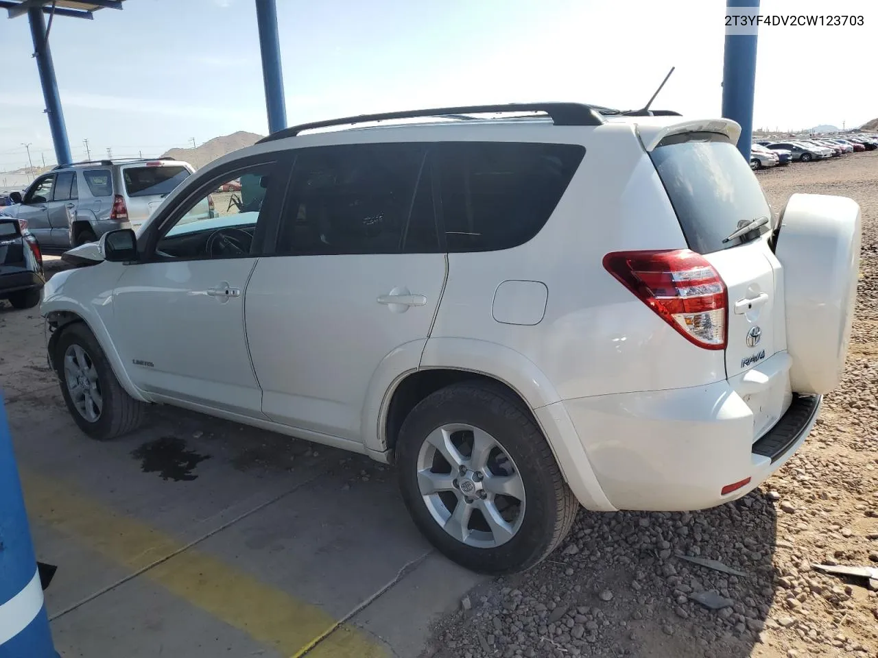 2012 Toyota Rav4 Limited VIN: 2T3YF4DV2CW123703 Lot: 65594914