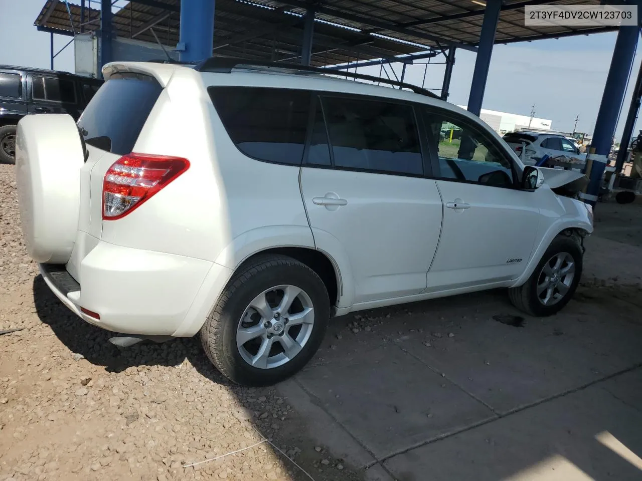 2T3YF4DV2CW123703 2012 Toyota Rav4 Limited