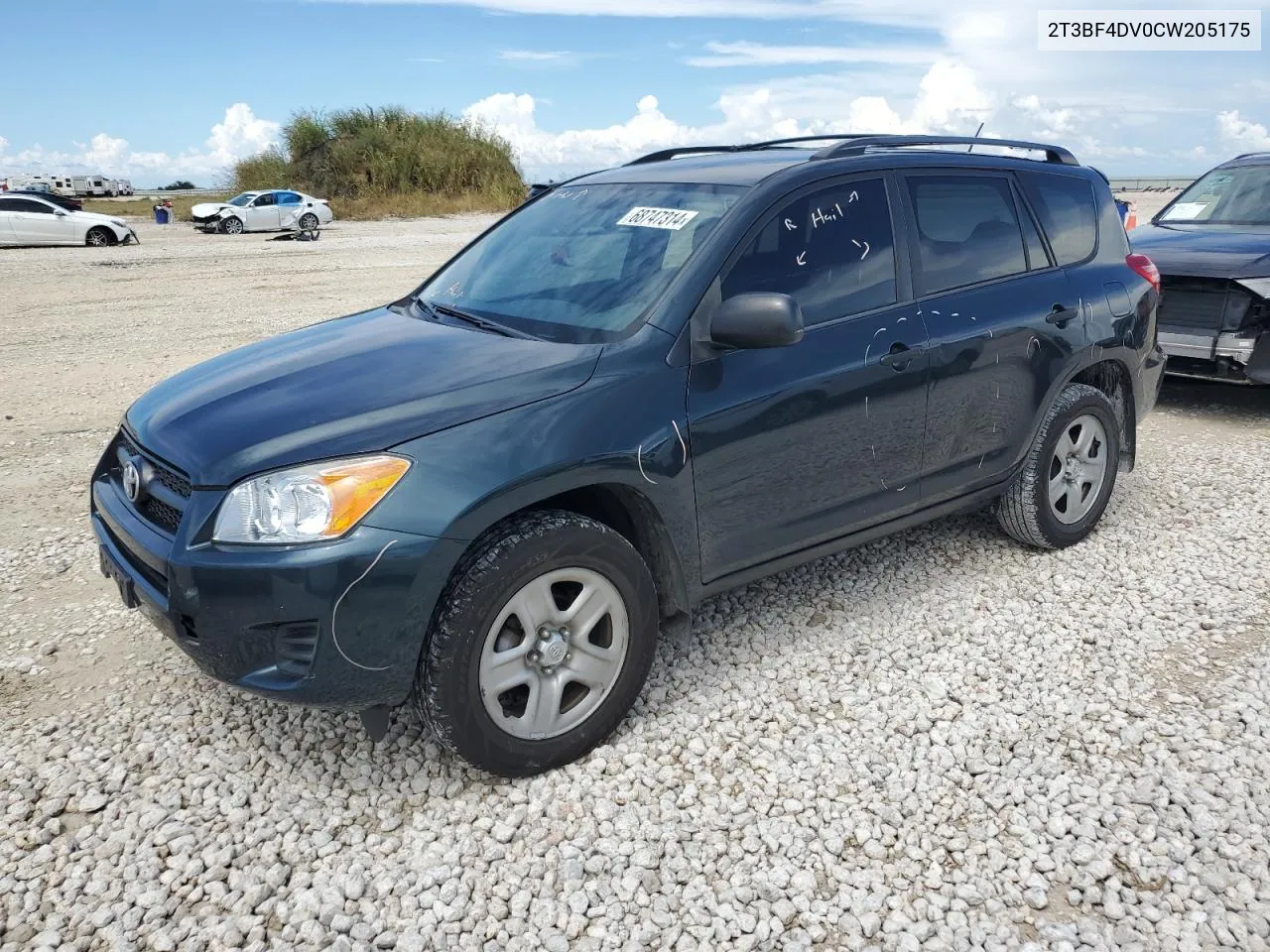 2012 Toyota Rav4 VIN: 2T3BF4DV0CW205175 Lot: 68747314