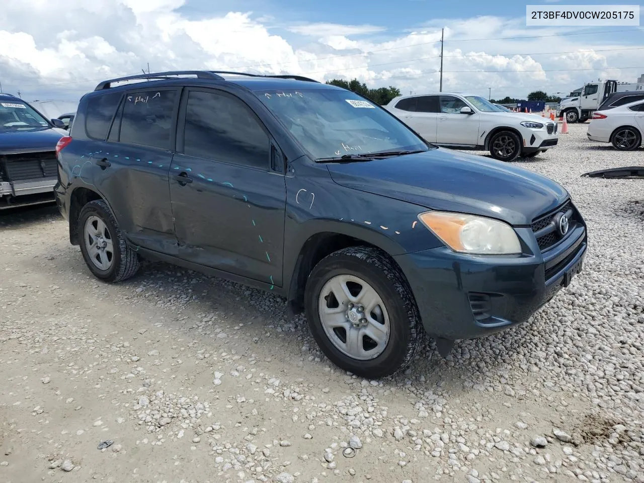 2012 Toyota Rav4 VIN: 2T3BF4DV0CW205175 Lot: 68747314