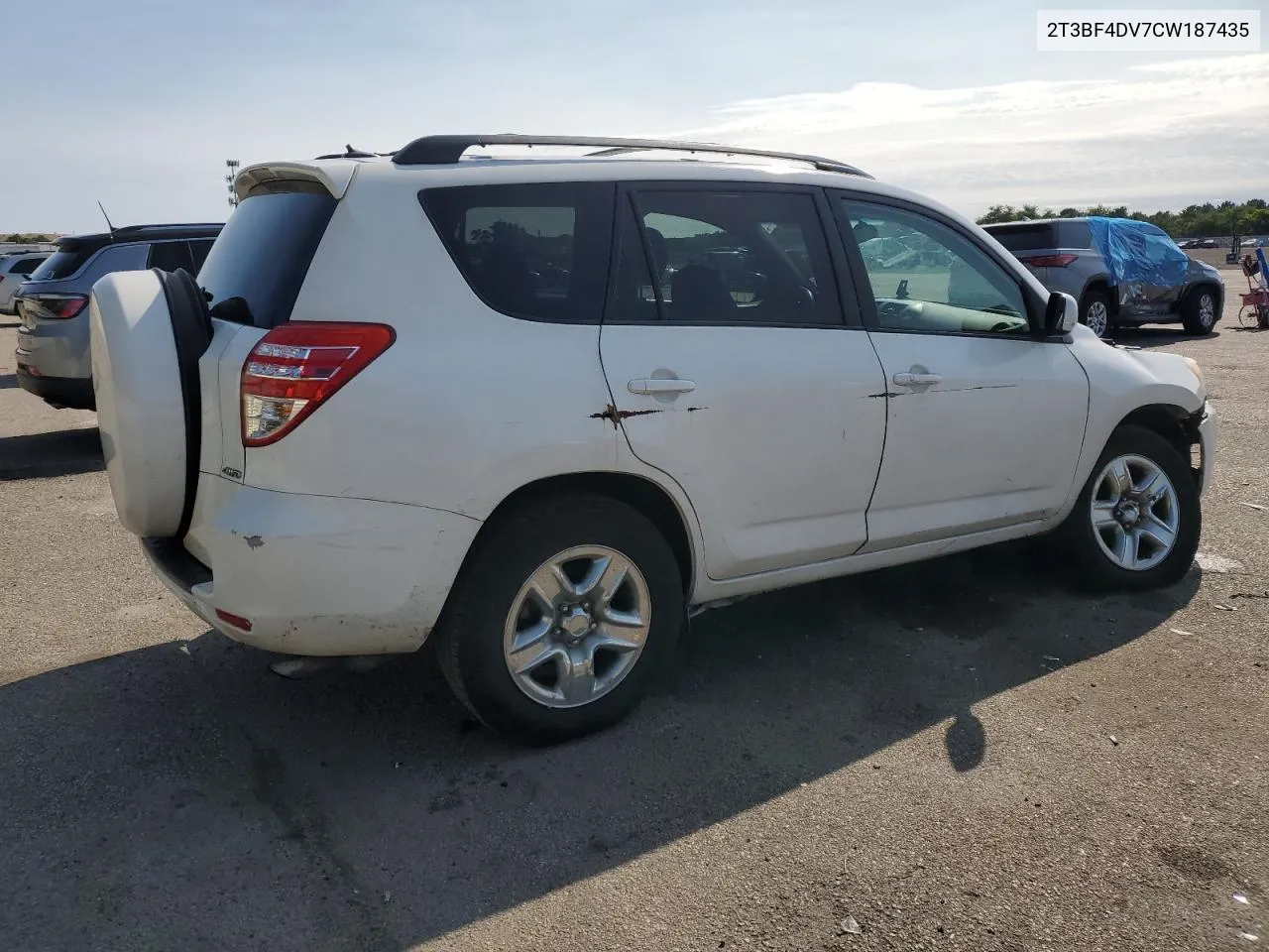 2012 Toyota Rav4 VIN: 2T3BF4DV7CW187435 Lot: 69398144