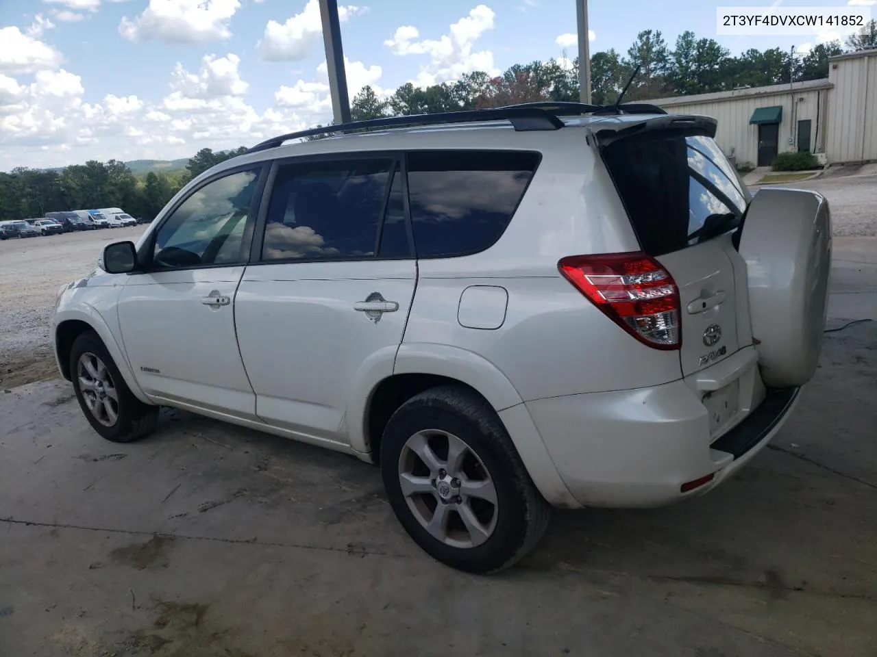 2T3YF4DVXCW141852 2012 Toyota Rav4 Limited