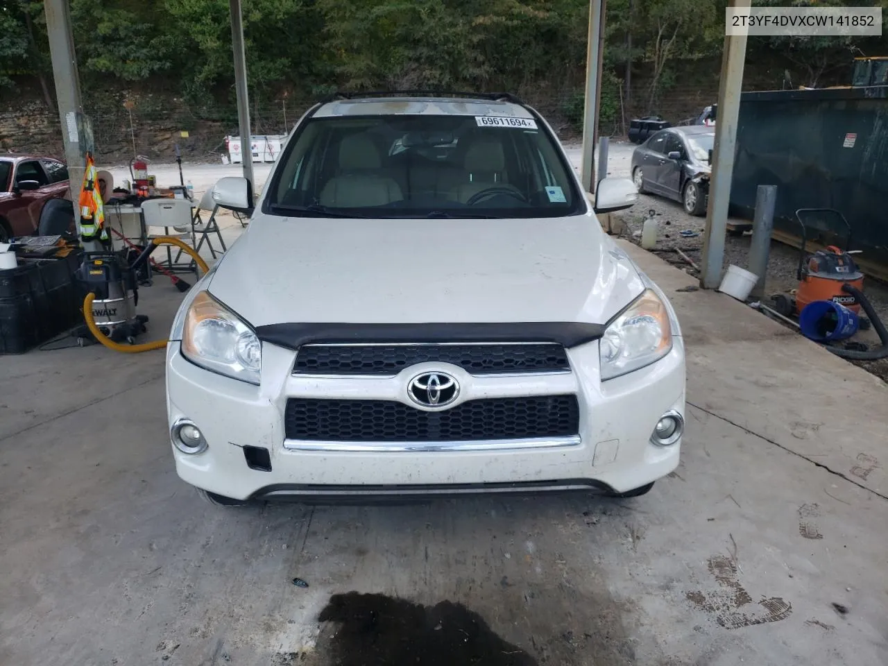 2T3YF4DVXCW141852 2012 Toyota Rav4 Limited