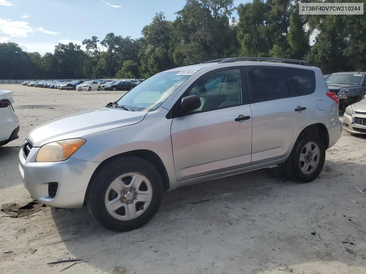 2012 Toyota Rav4 VIN: 2T3BF4DV7CW210244 Lot: 69813924