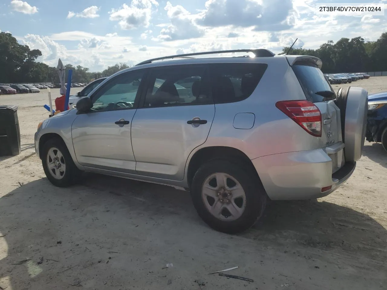 2012 Toyota Rav4 VIN: 2T3BF4DV7CW210244 Lot: 69813924