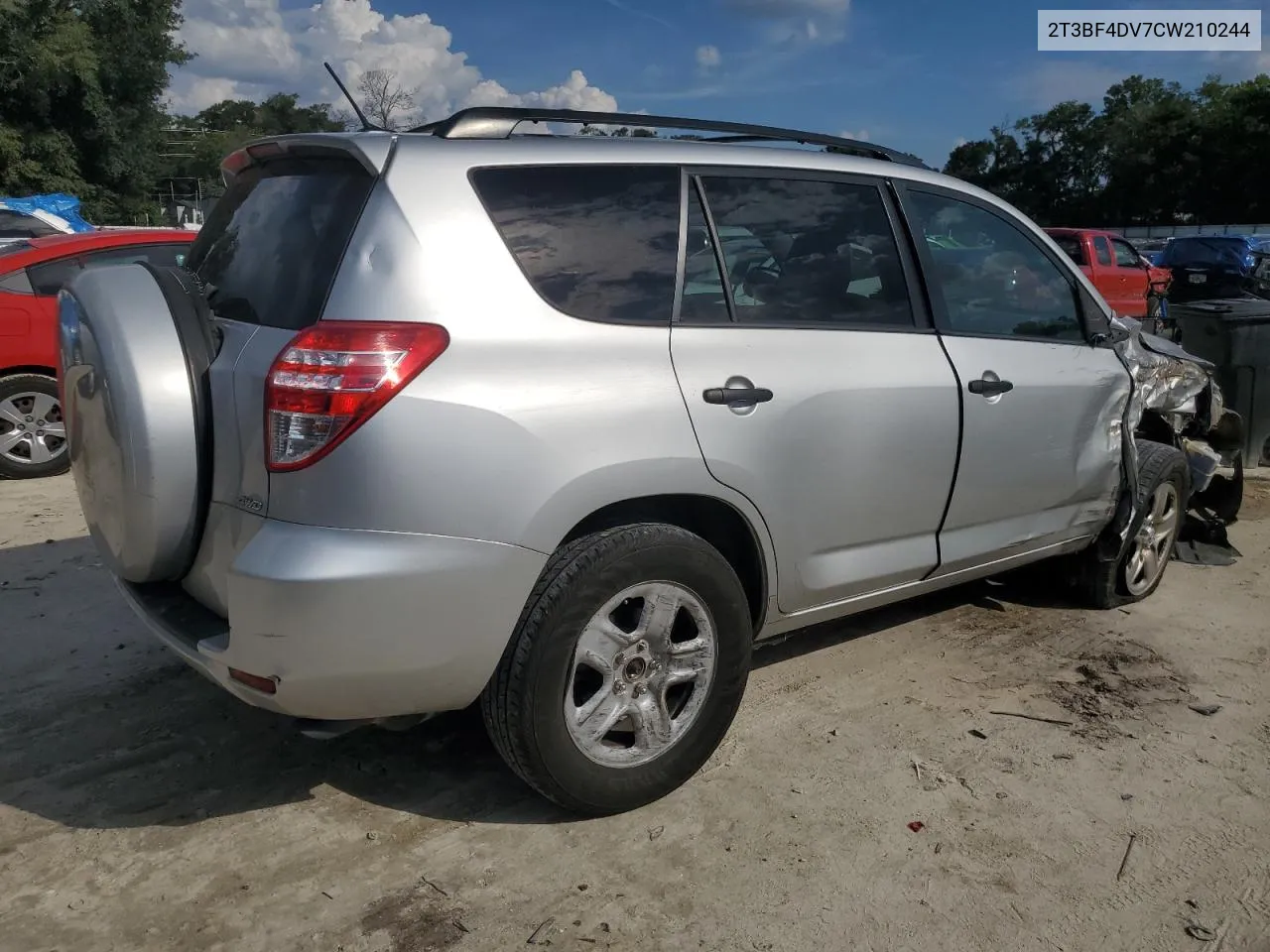 2012 Toyota Rav4 VIN: 2T3BF4DV7CW210244 Lot: 69813924