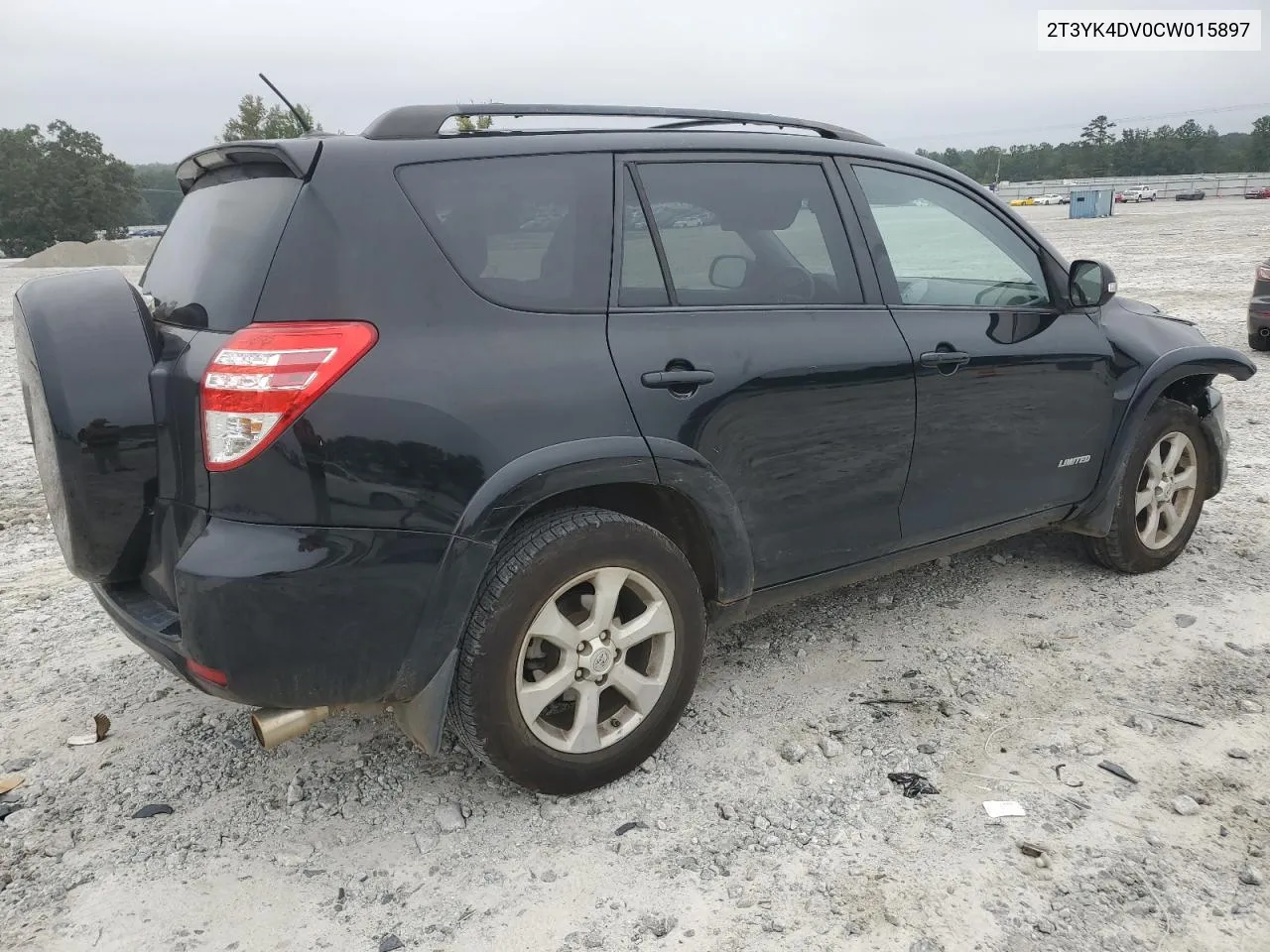 2012 Toyota Rav4 Limited VIN: 2T3YK4DV0CW015897 Lot: 71530764