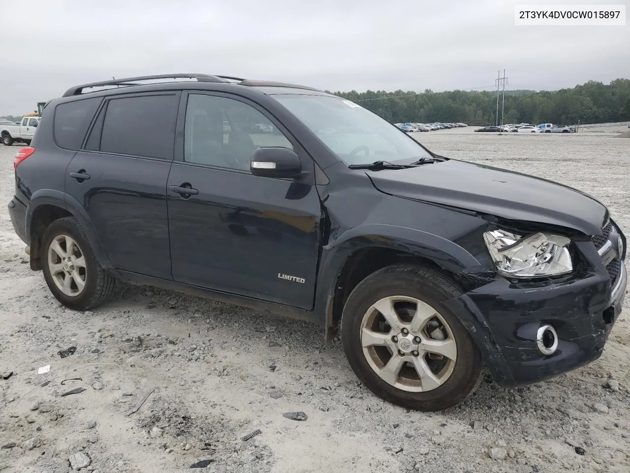 2012 Toyota Rav4 Limited VIN: 2T3YK4DV0CW015897 Lot: 71530764