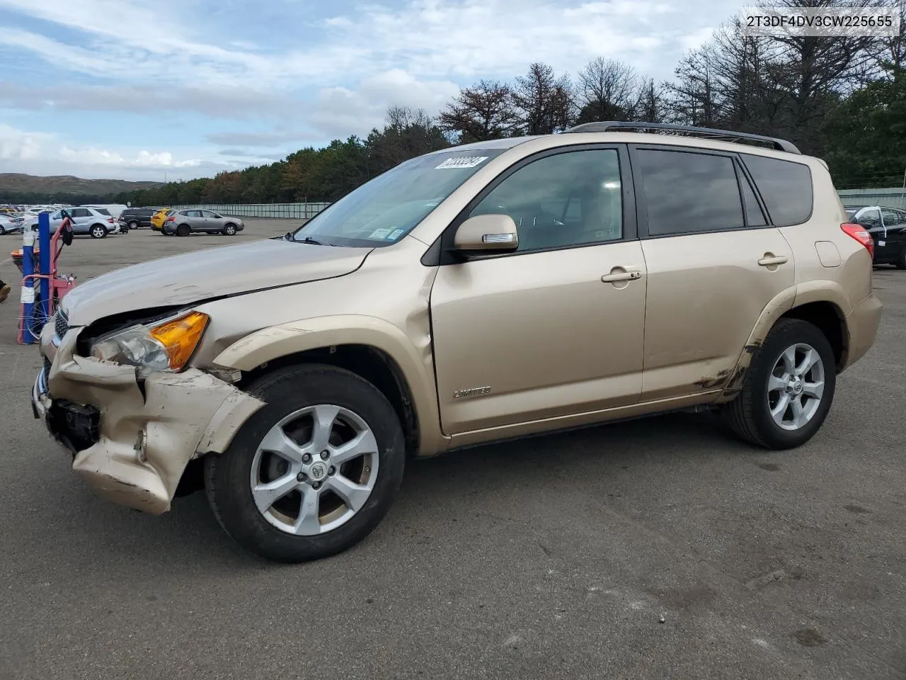 2T3DF4DV3CW225655 2012 Toyota Rav4 Limited