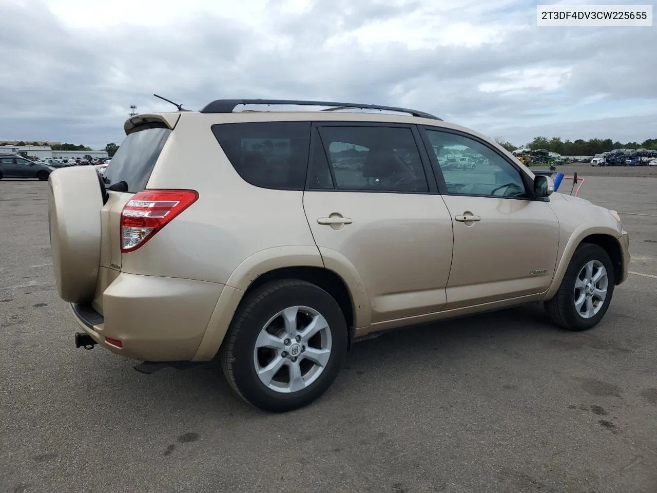 2T3DF4DV3CW225655 2012 Toyota Rav4 Limited