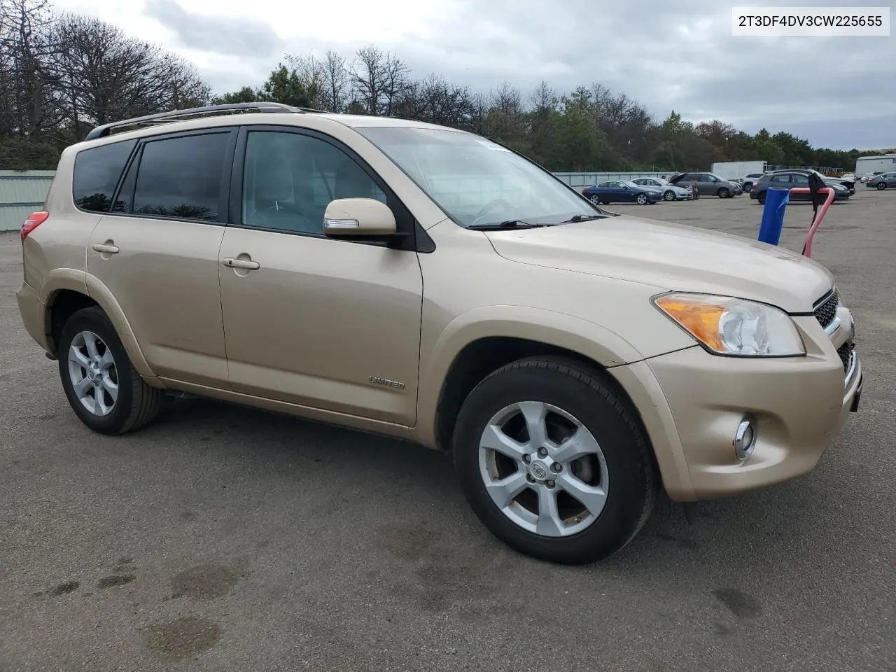 2012 Toyota Rav4 Limited VIN: 2T3DF4DV3CW225655 Lot: 72333284