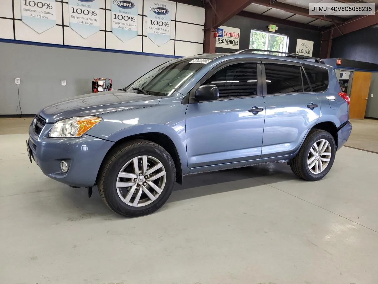 2012 Toyota Rav4 VIN: JTMJF4DV8C5058235 Lot: 72408804