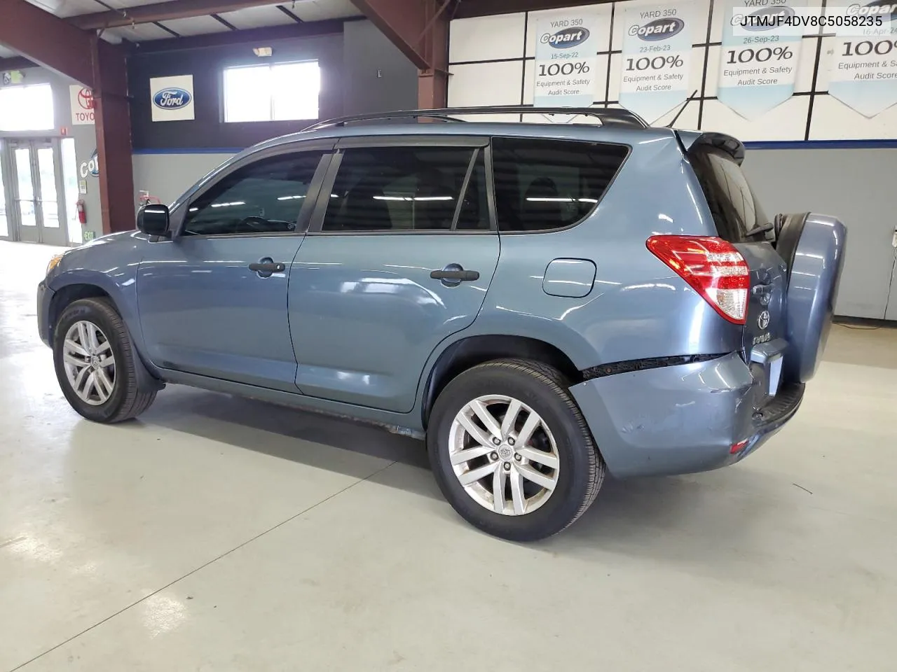 2012 Toyota Rav4 VIN: JTMJF4DV8C5058235 Lot: 72408804