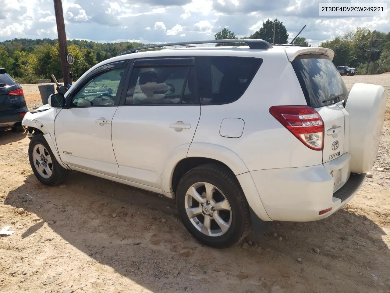 2012 Toyota Rav4 Limited VIN: 2T3DF4DV2CW249221 Lot: 72544174