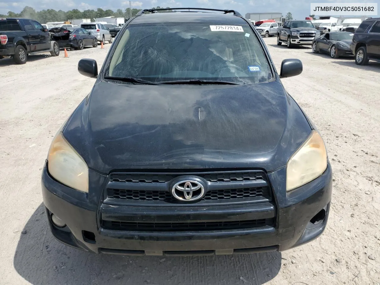 2012 Toyota Rav4 VIN: JTMBF4DV3C5051682 Lot: 72572814