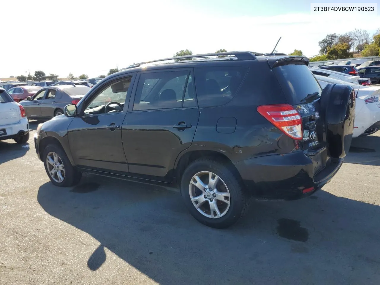 2012 Toyota Rav4 VIN: 2T3BF4DV8CW190523 Lot: 72681494