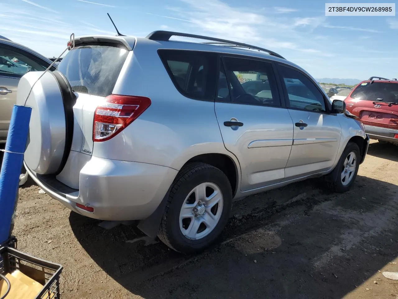 2T3BF4DV9CW268985 2012 Toyota Rav4