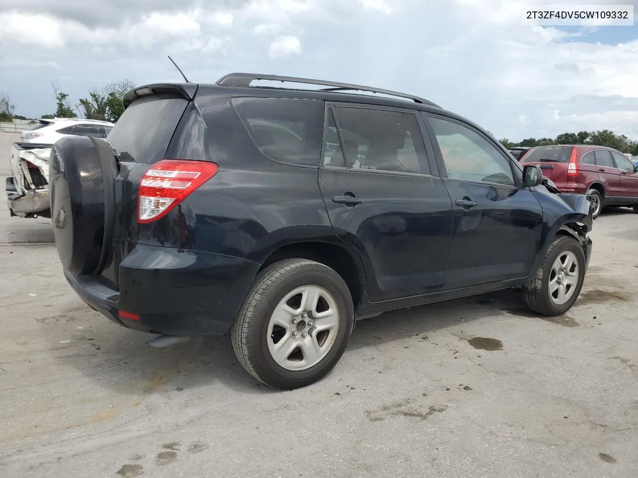 2012 Toyota Rav4 VIN: 2T3ZF4DV5CW109332 Lot: 72889644