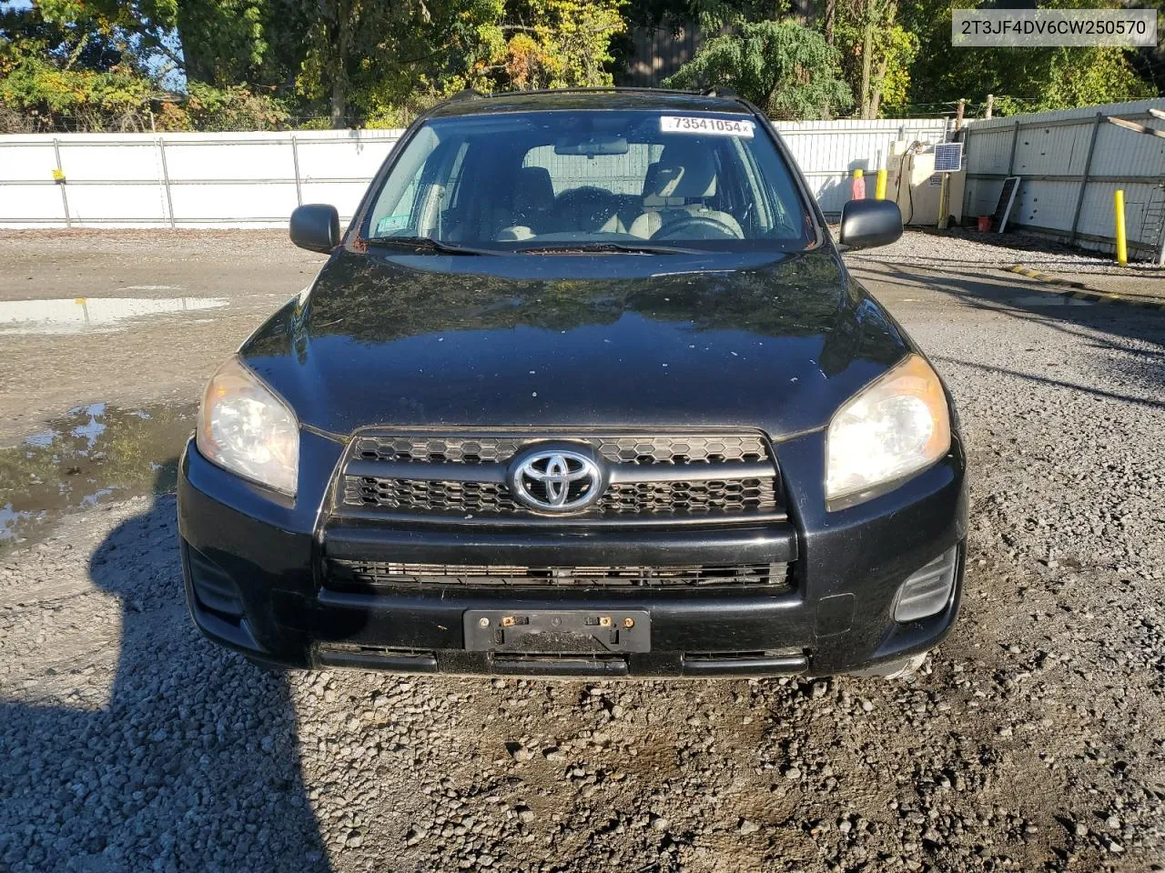 2T3JF4DV6CW250570 2012 Toyota Rav4