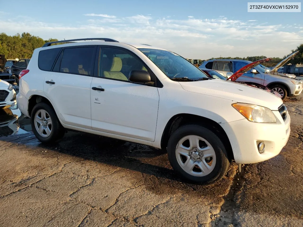 2012 Toyota Rav4 VIN: 2T3ZF4DVXCW152970 Lot: 73790974