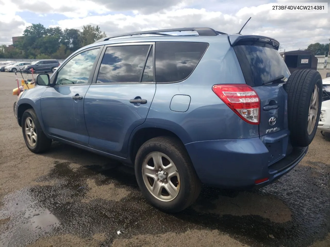 2012 Toyota Rav4 VIN: 2T3BF4DV4CW214381 Lot: 73927424