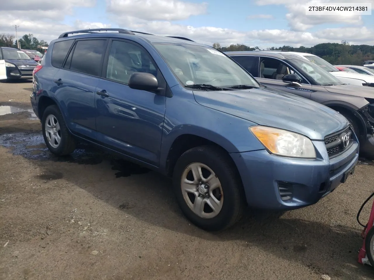 2012 Toyota Rav4 VIN: 2T3BF4DV4CW214381 Lot: 73927424