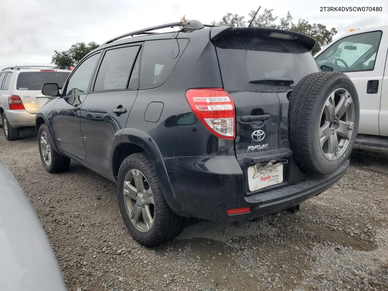 2012 Toyota Rav4 Sport VIN: 2T3RK4DV5CW070480 Lot: 74169224