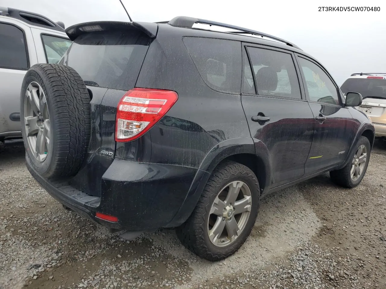 2012 Toyota Rav4 Sport VIN: 2T3RK4DV5CW070480 Lot: 74169224