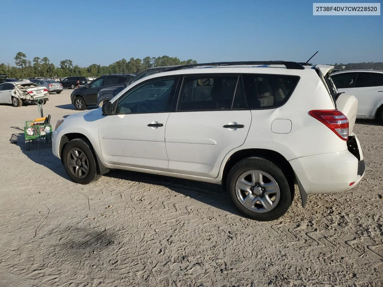 2012 Toyota Rav4 VIN: 2T3BF4DV7CW228520 Lot: 74772234