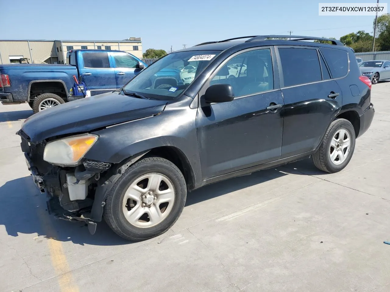 2012 Toyota Rav4 VIN: 2T3ZF4DVXCW120357 Lot: 74804074