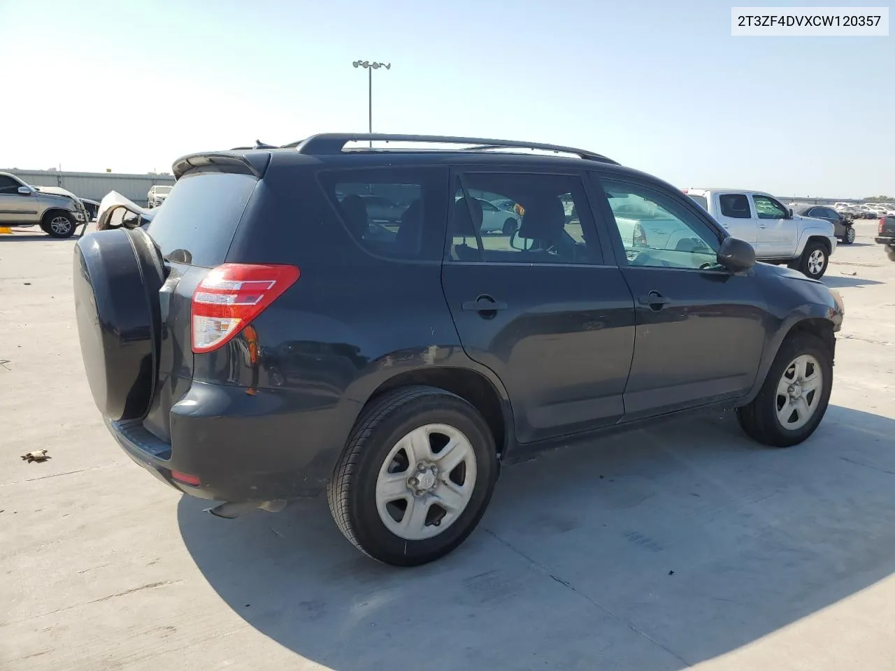 2012 Toyota Rav4 VIN: 2T3ZF4DVXCW120357 Lot: 74804074