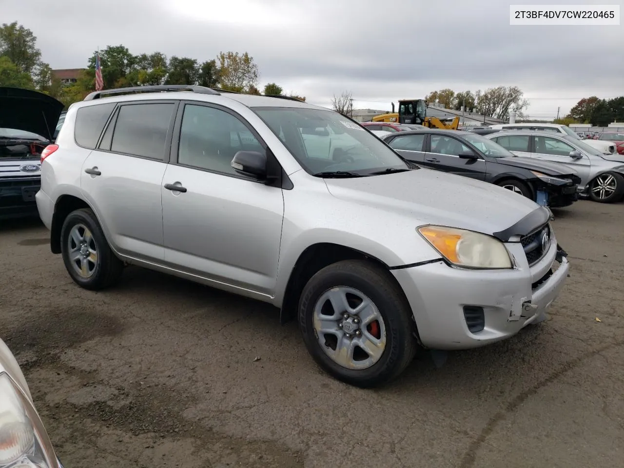 2012 Toyota Rav4 VIN: 2T3BF4DV7CW220465 Lot: 75418094