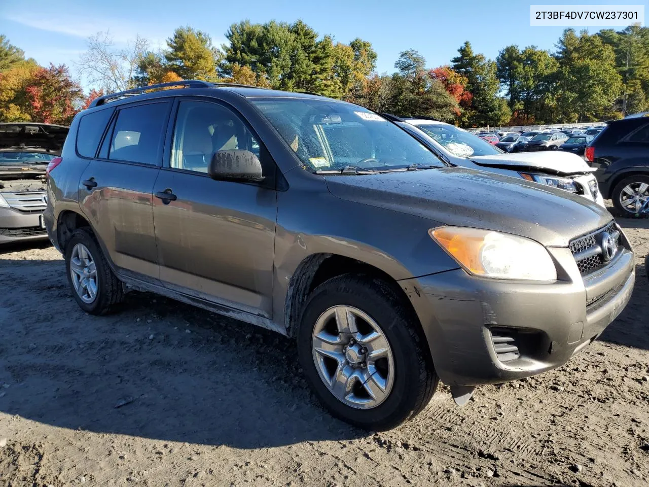 2012 Toyota Rav4 VIN: 2T3BF4DV7CW237301 Lot: 75824824