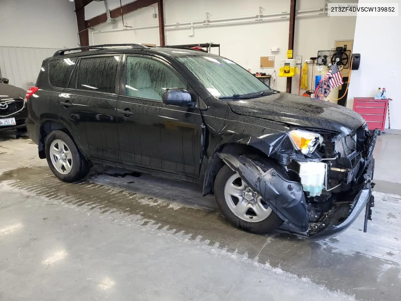 2012 Toyota Rav4 VIN: 2T3ZF4DV5CW139852 Lot: 75927194