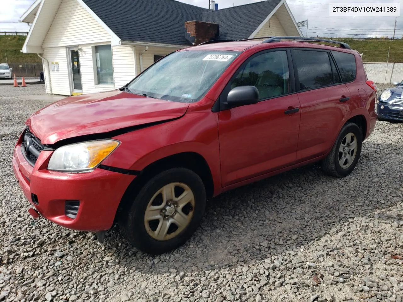 2012 Toyota Rav4 VIN: 2T3BF4DV1CW241389 Lot: 75986784