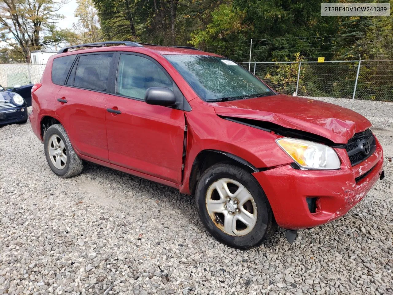 2012 Toyota Rav4 VIN: 2T3BF4DV1CW241389 Lot: 75986784