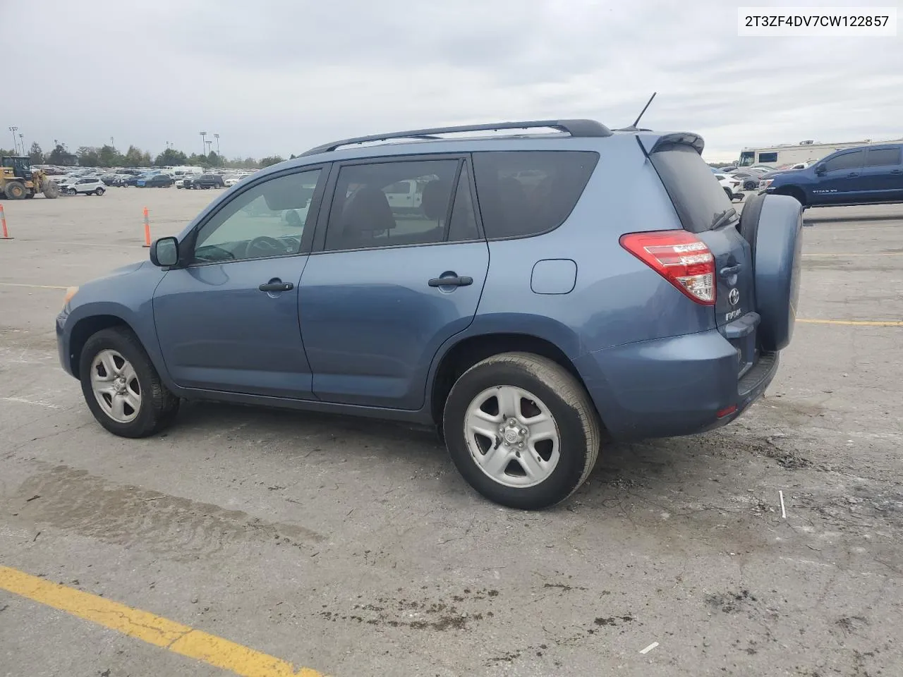 2012 Toyota Rav4 VIN: 2T3ZF4DV7CW122857 Lot: 76272824