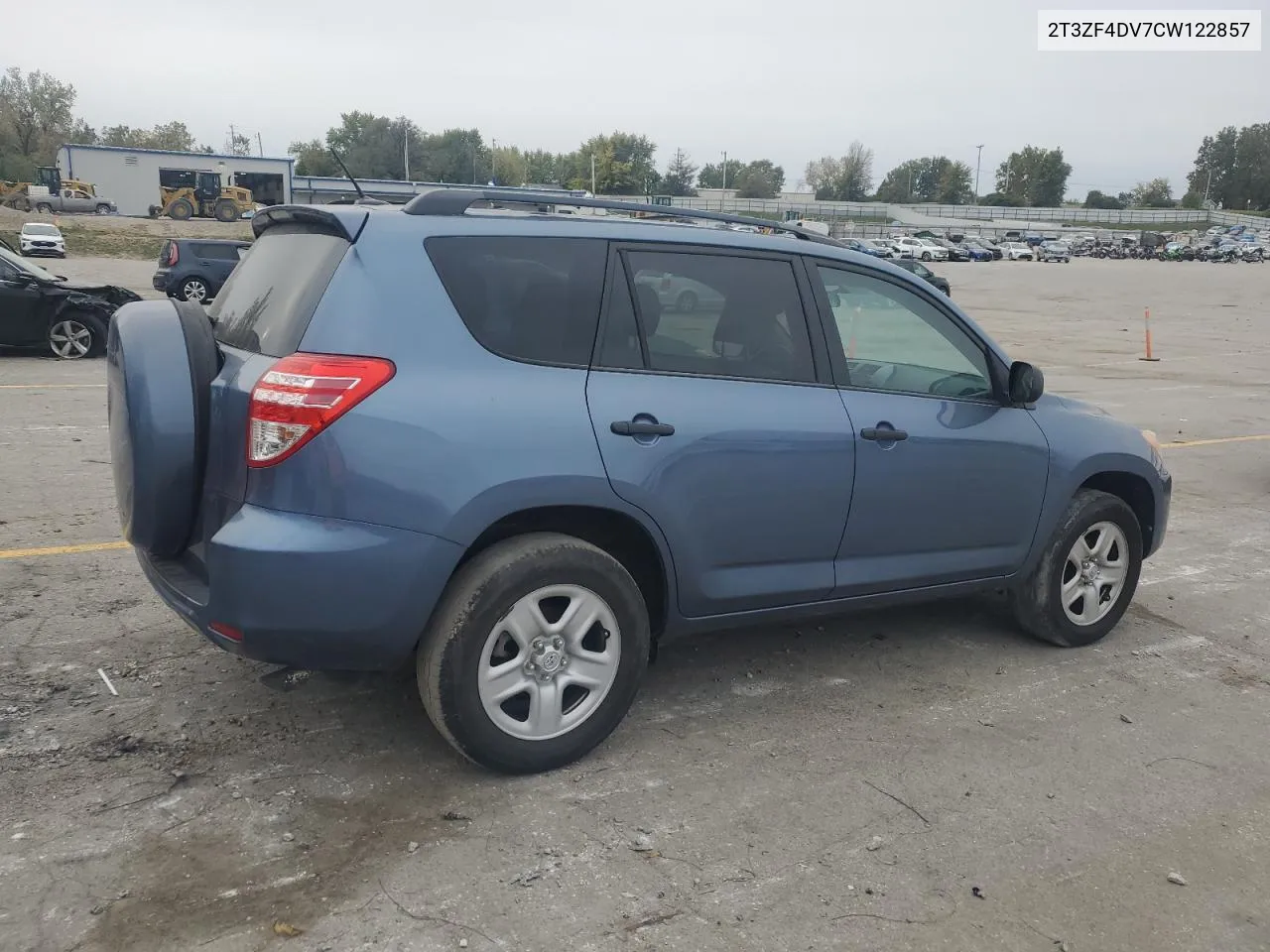 2012 Toyota Rav4 VIN: 2T3ZF4DV7CW122857 Lot: 76272824