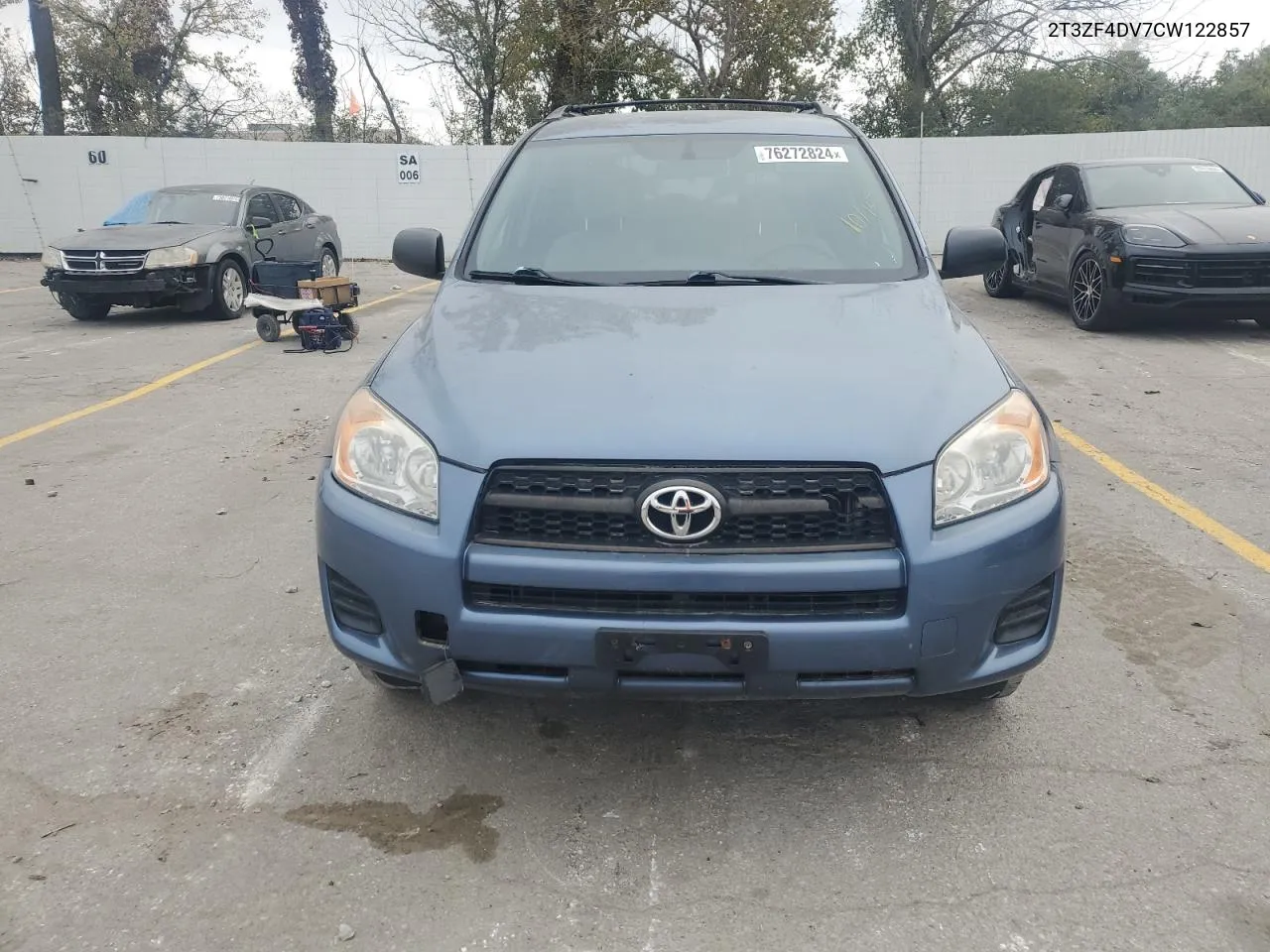 2012 Toyota Rav4 VIN: 2T3ZF4DV7CW122857 Lot: 76272824