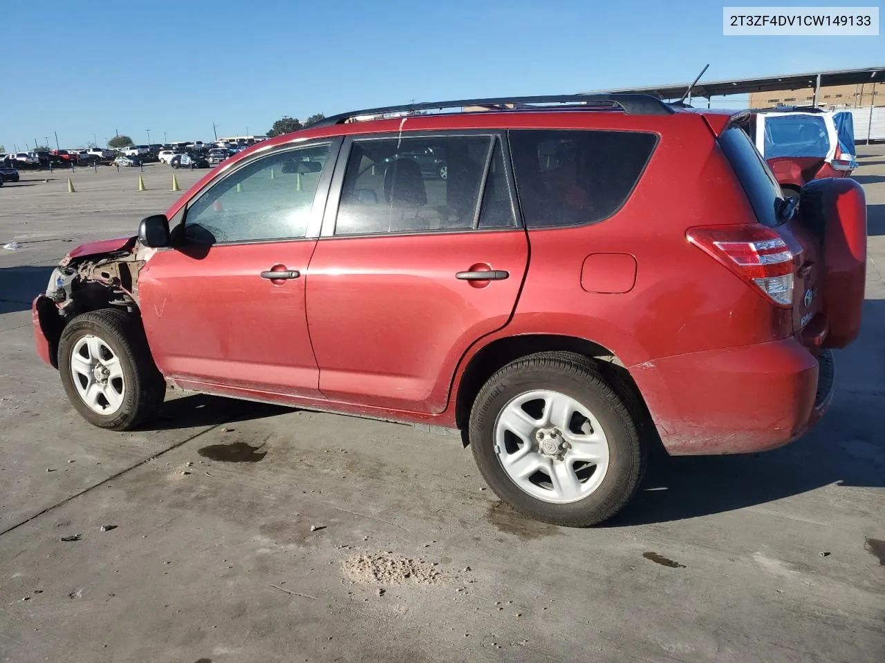 2012 Toyota Rav4 VIN: 2T3ZF4DV1CW149133 Lot: 76768334