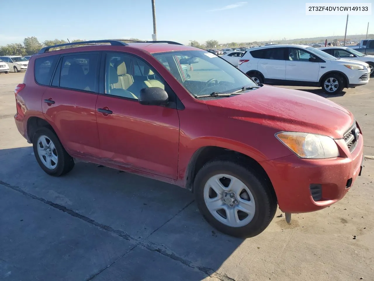 2012 Toyota Rav4 VIN: 2T3ZF4DV1CW149133 Lot: 76768334