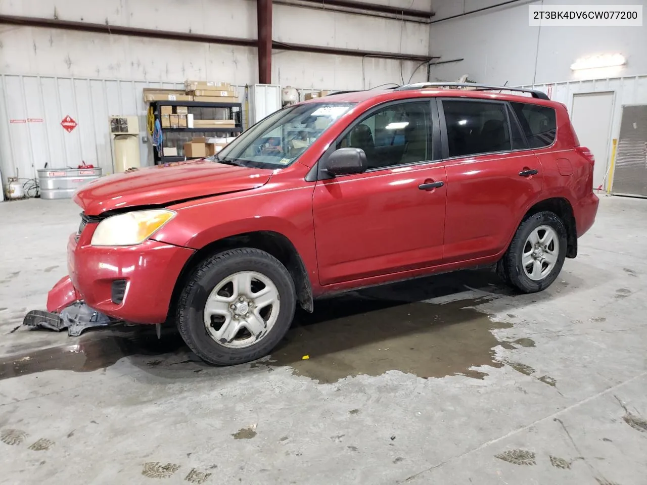 2012 Toyota Rav4 VIN: 2T3BK4DV6CW077200 Lot: 76782014