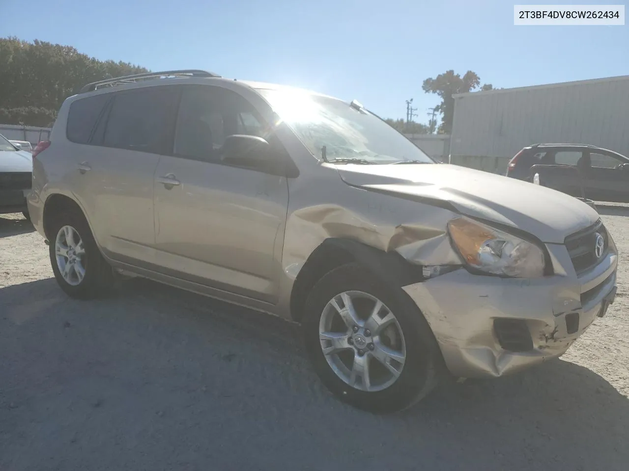 2012 Toyota Rav4 VIN: 2T3BF4DV8CW262434 Lot: 76790494