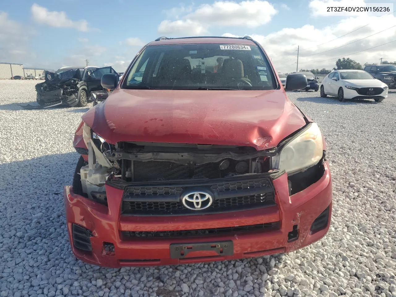 2T3ZF4DV2CW156236 2012 Toyota Rav4