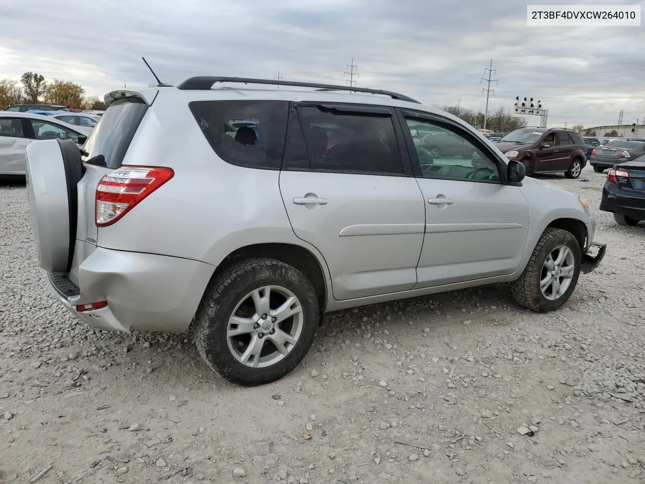 2012 Toyota Rav4 VIN: 2T3BF4DVXCW264010 Lot: 77536854